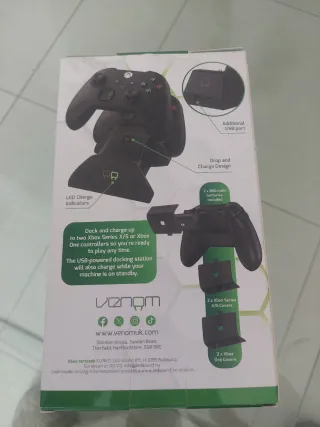 Base di ricarica doppia Venom per Xbox Series X/S