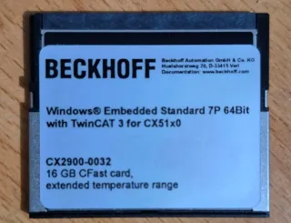 Cartão Beckhoff CX2900-0032 16GB CFast