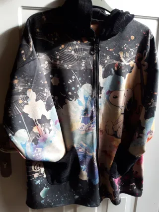 Abrigo Antelina Multicolor Snoopy