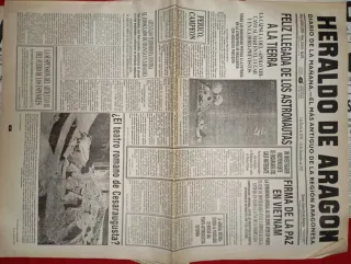 Heraldos de Aragón (11 periódicos) Facsímil