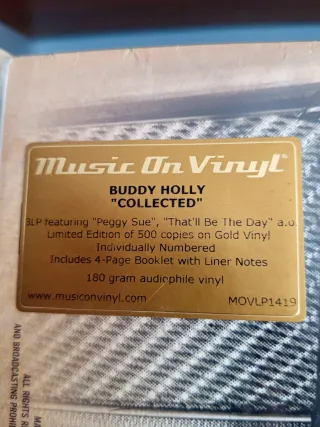 Buddy Holly Collected. Triple LP. Edició Limitada
