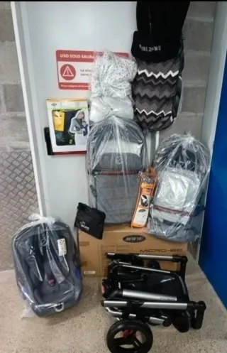 Jane Rider Trio Cochecito + Accesorios