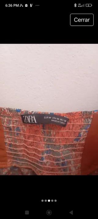 Vestido largo estampado floral verano