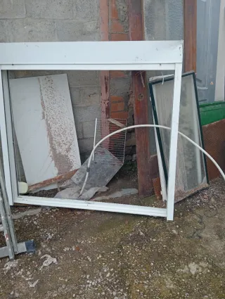 Ventana aluminio blanco