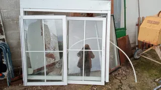 Ventana aluminio blanco