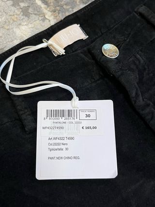 Pantaloni Liu Jo neri taglia L