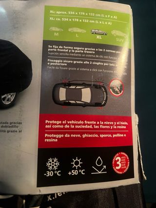 Funda Exterior Coche Ultimate Speed XL