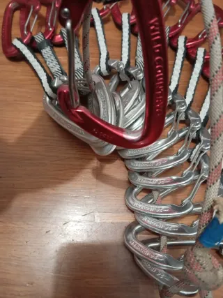 Escalada 15 cintas Wild country como nuevas