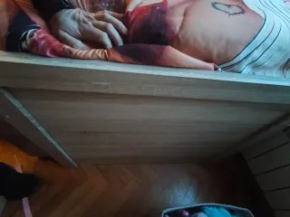 Cama juvenil doble de 90x200 con cajones y colchón