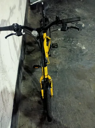 Bicicleta Plegable Moma Amarilla