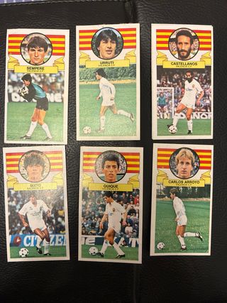 Cromos Fútbol Real Betis 85/86