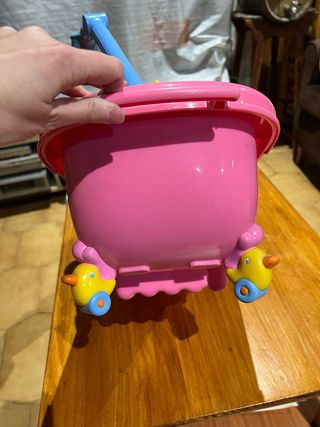 Bañera Baby Born Rosa