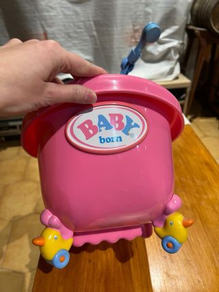 Bañera Baby Born Rosa