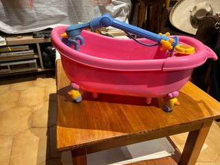 Bañera Baby Born Rosa