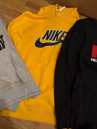 Lote 3 Sudaderas: Nike, Helly Hansen
