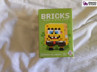 Bloques Bob Esponja estilo LEGO - 202 piezas