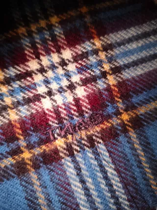 Bufanda Lana Suave Cálida Larga Tartán