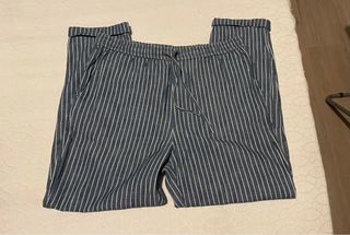 Pantalones rayas azules