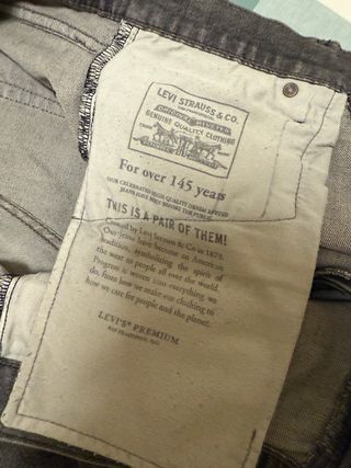 Pantalón Levi's Gris Unisex