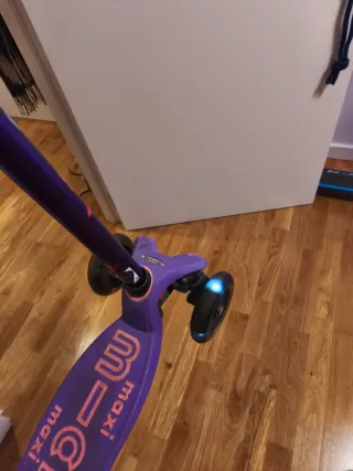 Patinete infantil Micro Maxi morado