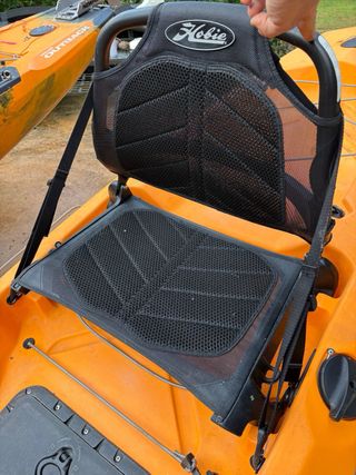 Kayak a pedalea Hobie Compass.