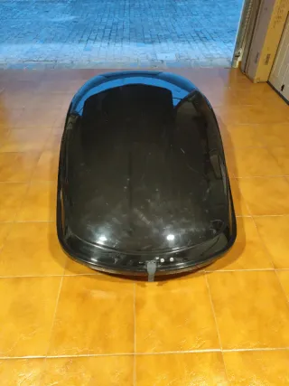 Cofre de techo para coche negro