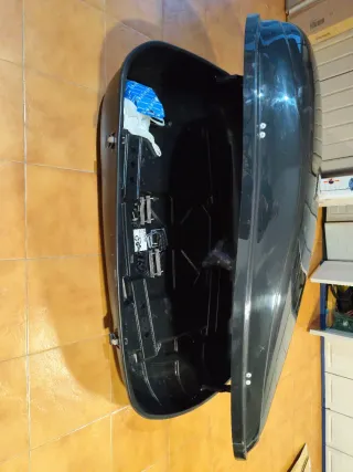 Cofre de techo para coche negro