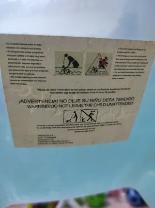 Bañera para bebé con soporte