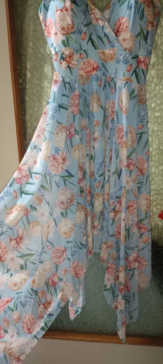 Abito estivo chiffon floreale