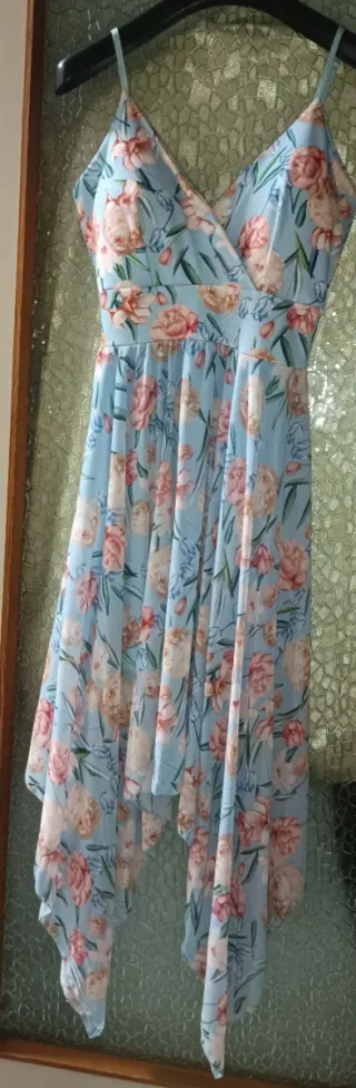 Abito estivo chiffon floreale