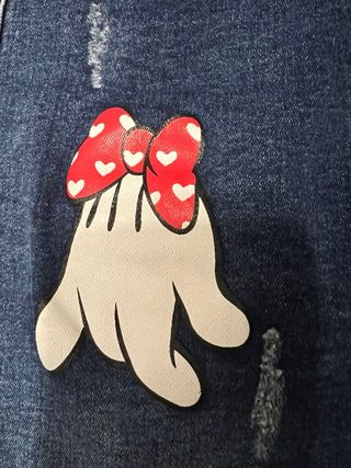 Minifalda vaquera niña Minnie Mouse