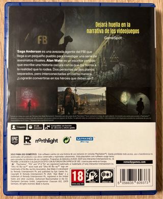 Alan Wake 2 Deluxe Edition PS5