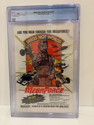 Wolverine Limited Series #1 CGC 9.0