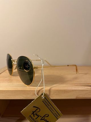Ray-Ban B&L USA Round Metal - NOS (Nuevas) 52