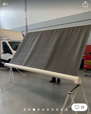 Toldo cofre terraza aéreo