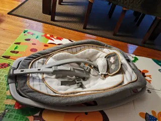 Hamaca Bebé Gris Bella Tedy