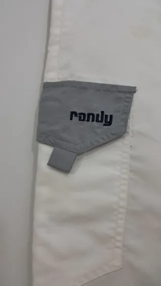 Bañador Randy blanco diseño geométrico