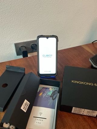 CUBOT Kingkong 6 Móvil Resistente Negro/Naranja