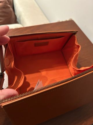 Neceser Zara Home Marrón Naranja