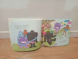 Libro infantil  Monstruo Azul