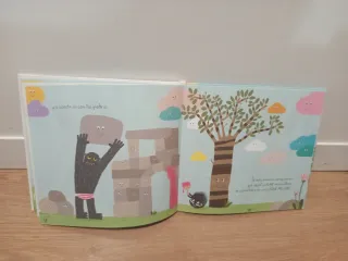 Libro infantil  Monstruo Azul