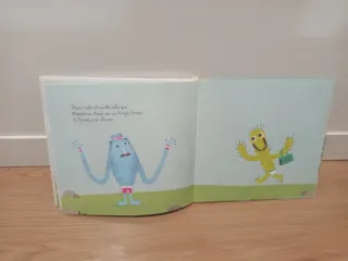 Libro infantil  Monstruo Azul