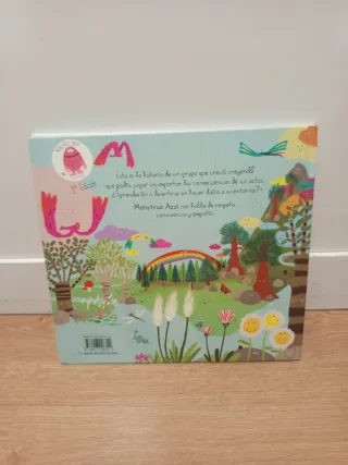 Libro infantil  Monstruo Azul