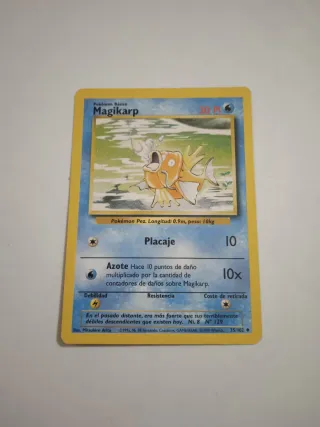 Carta Pokémon Magikarp