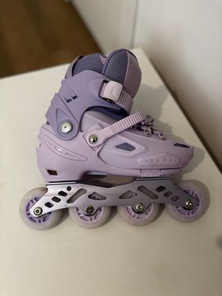 Patines en línea para niña morados