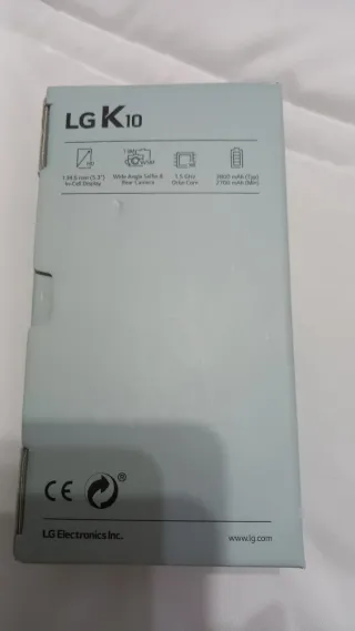 LG K10 2017 M22 Negro.