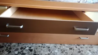 Cama Nido Beige y Marrón