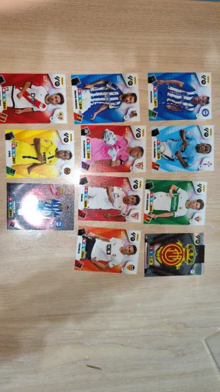 Cartas Adrenalyn Panini