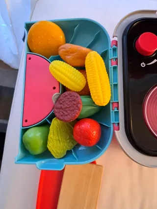 Cocina de juguete plegable para niños