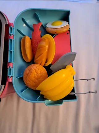 Cocina de juguete plegable para niños